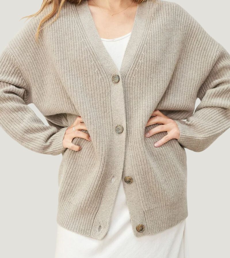 Léna | Cardigan Cocoon in Cashmere