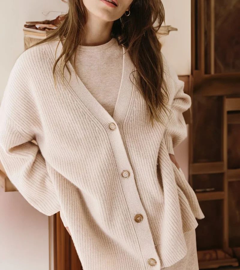 Léna | Cardigan Cocoon in Cashmere