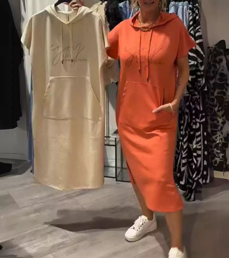 SOLIDA | Vestito Felpa Oversize