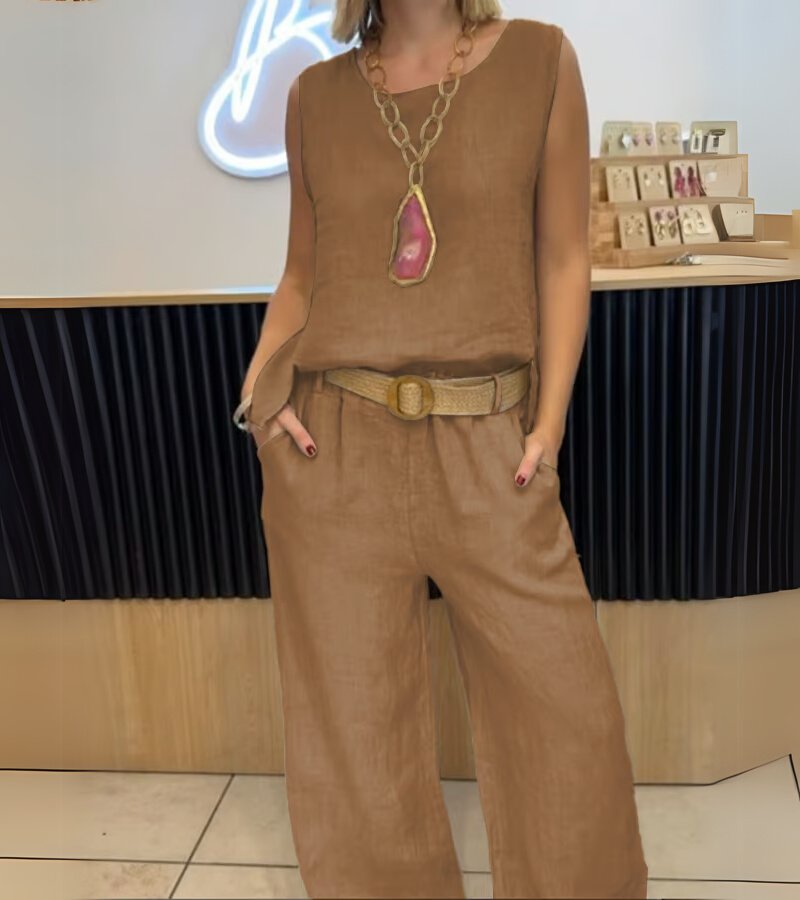 Olga | Completo Leggero e Alla Moda in Lino