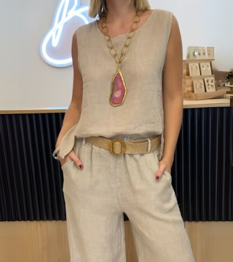 Olga | Completo Leggero e Alla Moda in Lino
