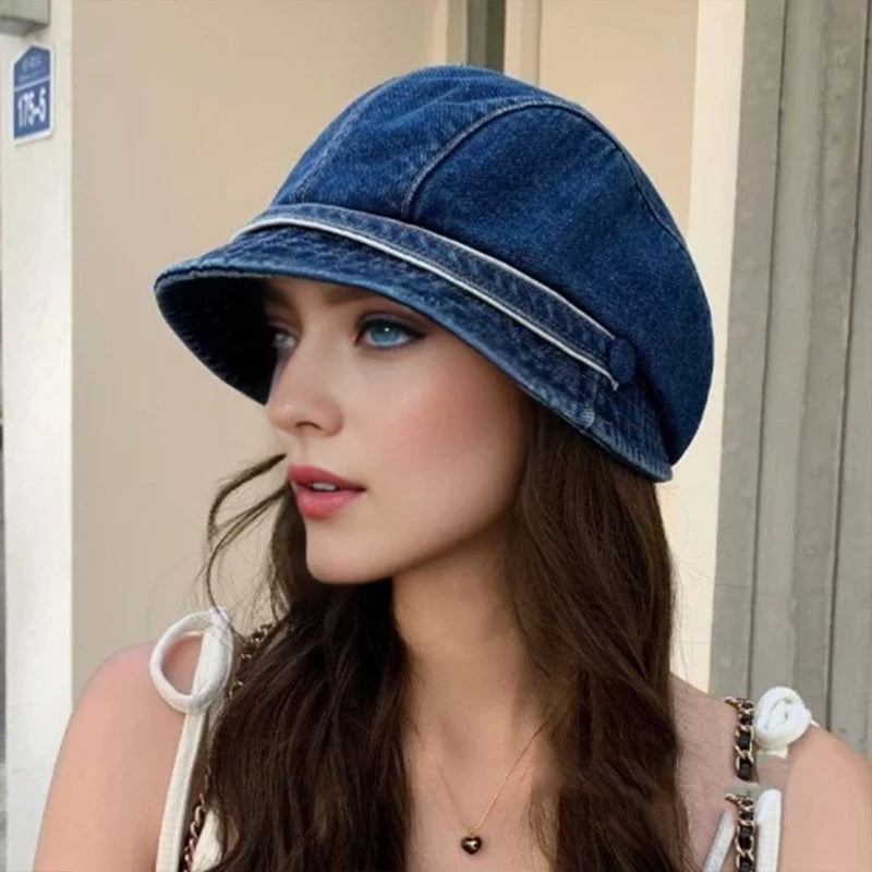 Emeline | Cappello vintage in denim