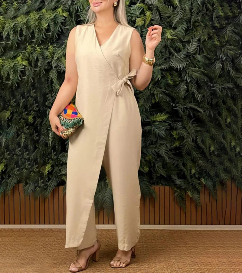 Marta | Tuta incrociata – Chic & leggerezza